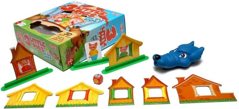 3 Little Pigs and the Big Bad Wolf Board Game