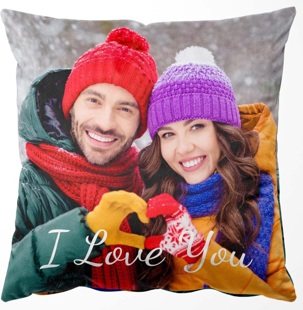 personalized photo pillow