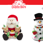 Animated plush toys from Cuddle Barn