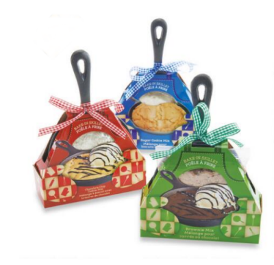 Cast Iron Skillet Gift Set