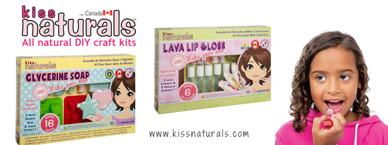 Kiss Naturals DIY Beauty Kits for Girls