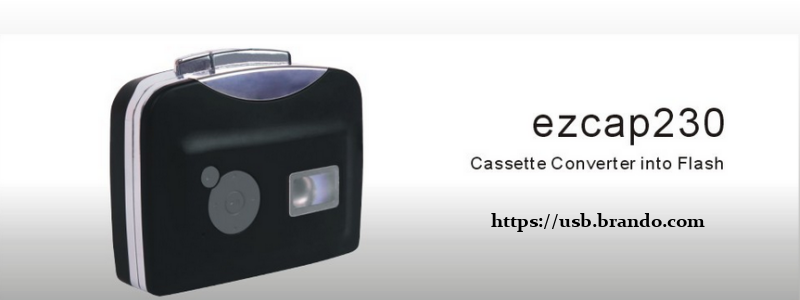 Ezcap230 USB Cassette Tape to MP3 Converter - USB Flash Drive