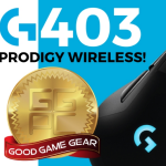 Logitech G403 Prodigy wireless gaming mouse
