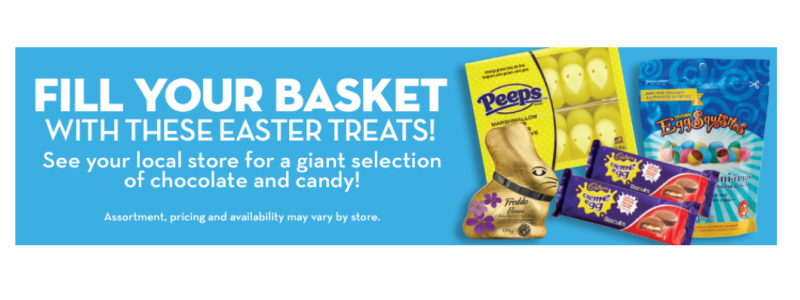 Easter gift ideas from Giant Tiger