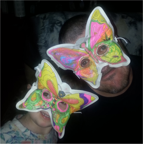 3D Colorables - Breezy Butterfly Masks