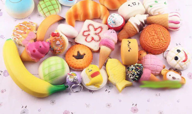 Slow Rise Food Squishies for kids: Creativity