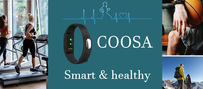 Wireless fitness tracker by COOSA