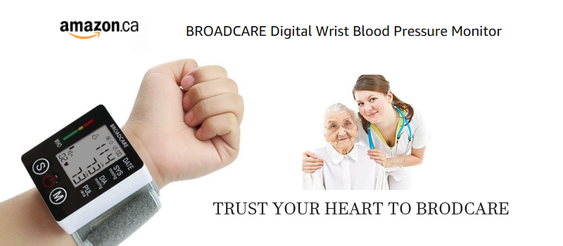 Brodcare digital blood pressure monitor