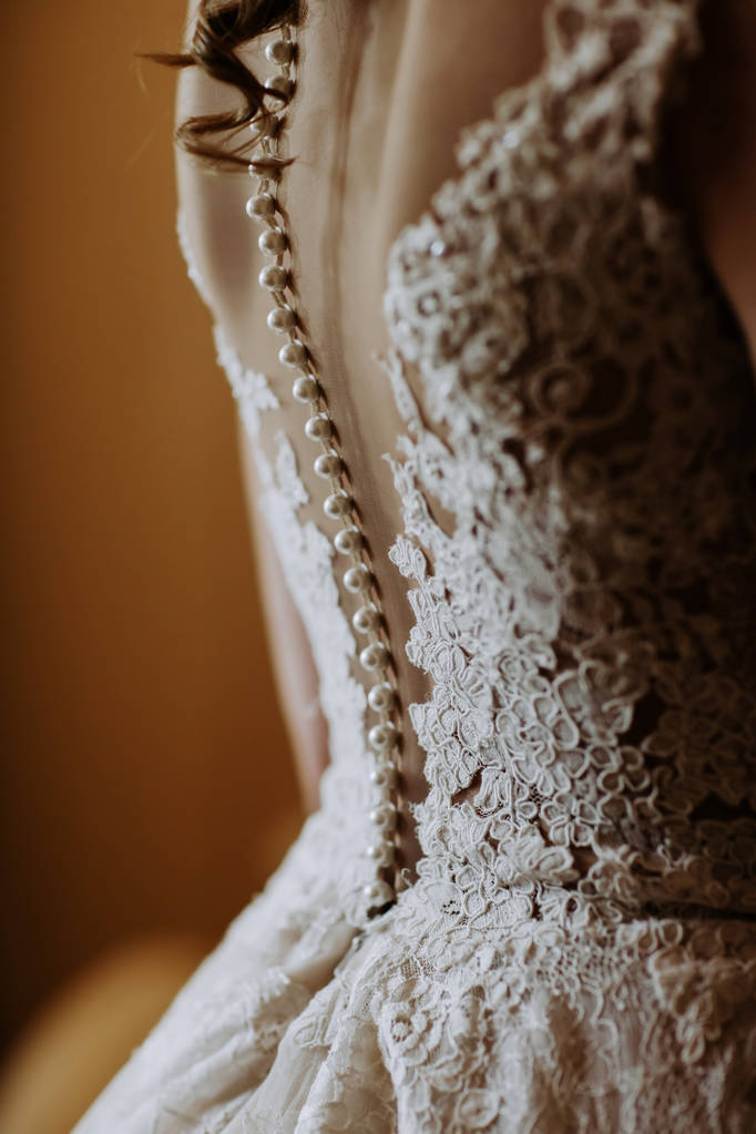 Lace wedding dress