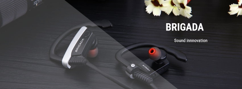 BRIGADA waterproof Bluetooth headphones