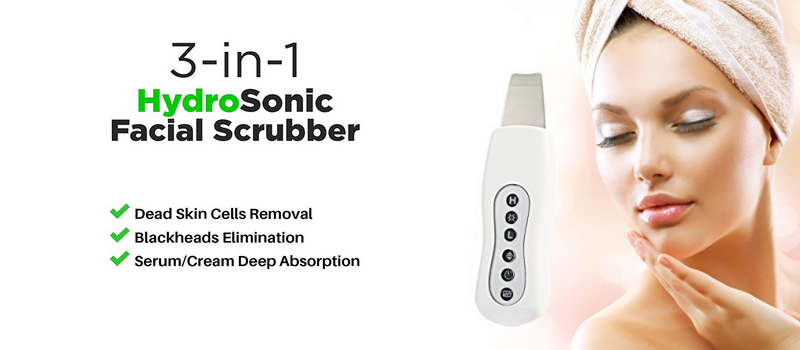 Ultrasonic facial scrubber- Facial Spatula
