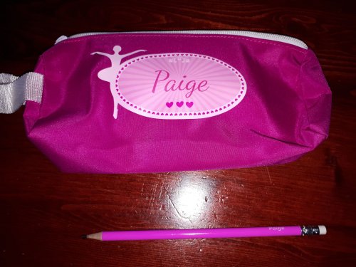 Personalized pencil case