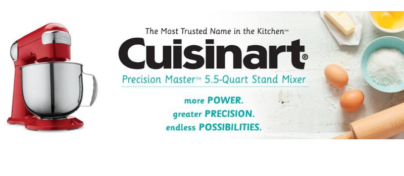 Cuisinart Precision Master 5.5 Quart Stand Mixer