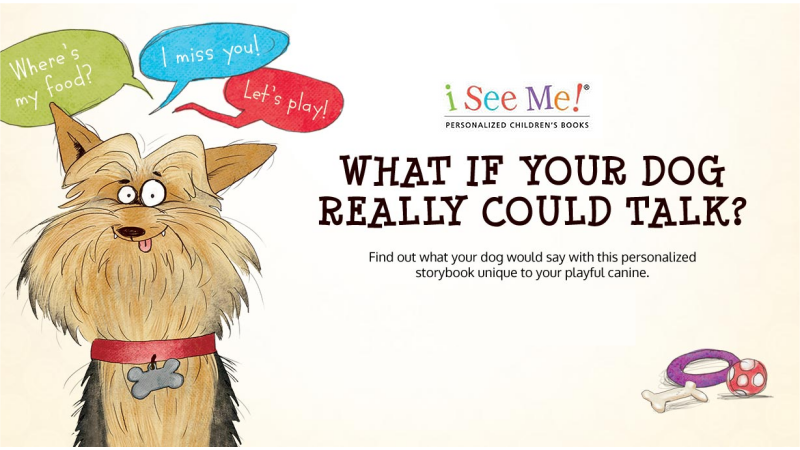 If My Dog Could Talk Personalized Storybook