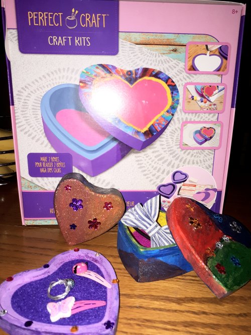 Perfect Craft Heart Box Keepsake Kit 