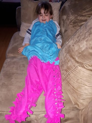 mermaid tail blanket