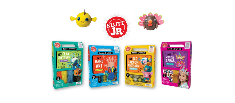 Klutz Jr. A new line of book and craft kits