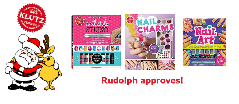 Nail Art Books and nail art kits from Klutz