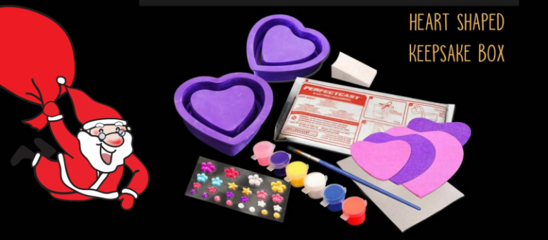 skullduggery Perfect Craft Heart-shaped Keepsake Box