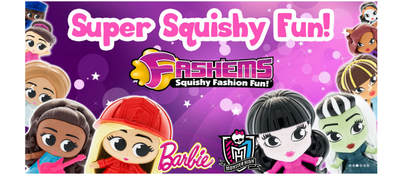 What are Fash’ems Squishy figures