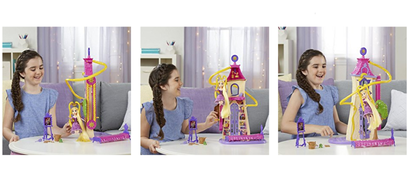 Disney Tangled the Series Swinging Locks Castle play set