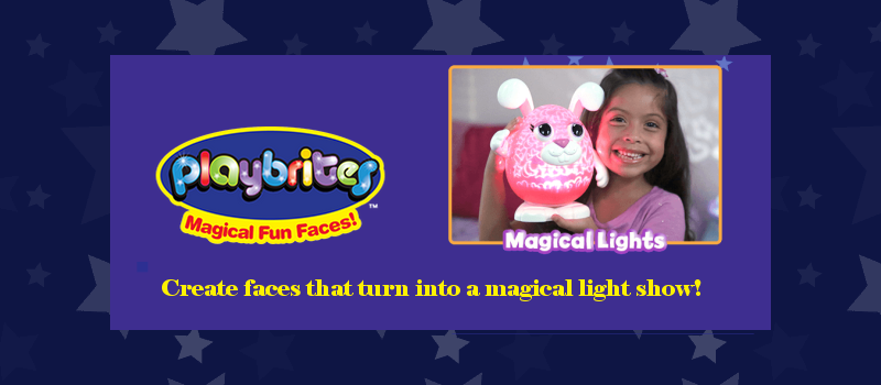 Playbrites Magical Fun Faces Nightlights