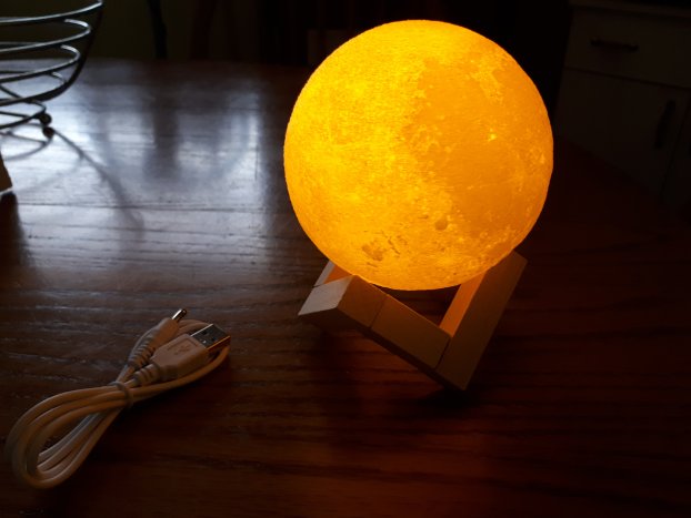 3D Moon USB Lamp