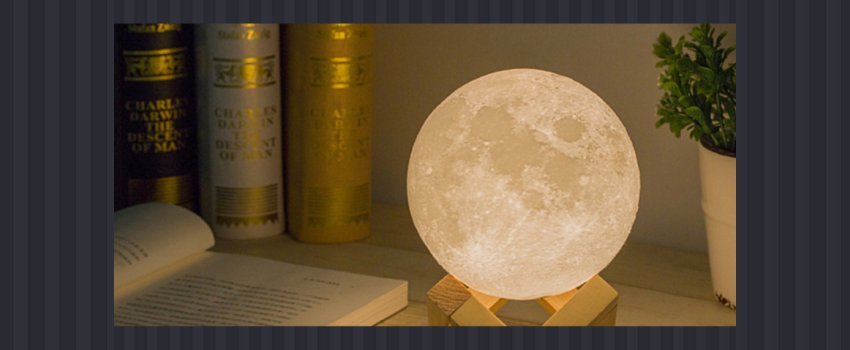 3D Moon USB Lamp