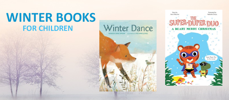 Winter themed books from Houghton Mifflin Harcourt Books