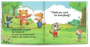 Thank You, Lord, For Everything Personalized Book