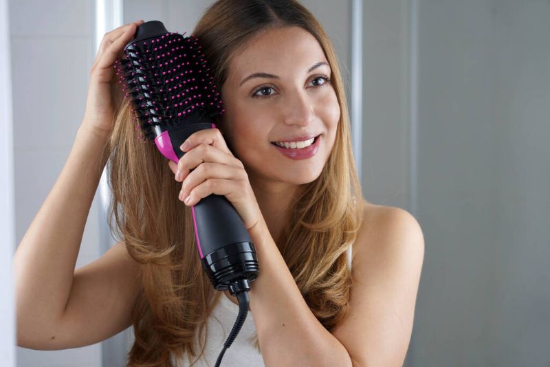 Hair Straightener Brush