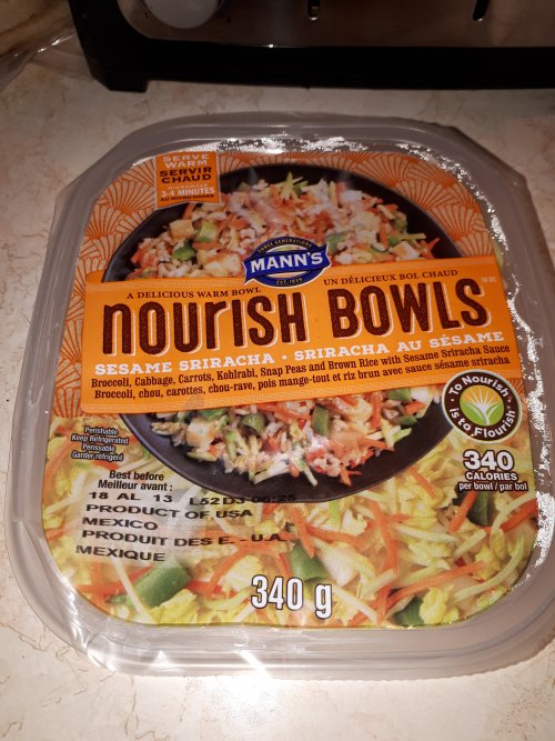 Mann's Nourish Bowls