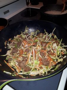 Sesame Sriracha Beef Stir-Fry