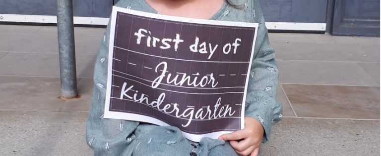first day of kindergarten