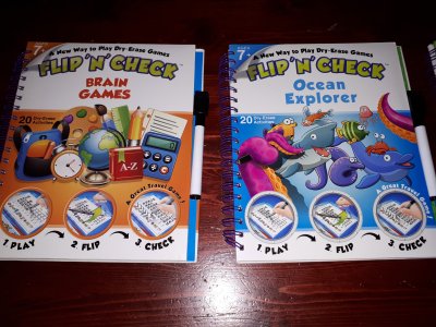 Flip N' Check Dry Erase Activity Game