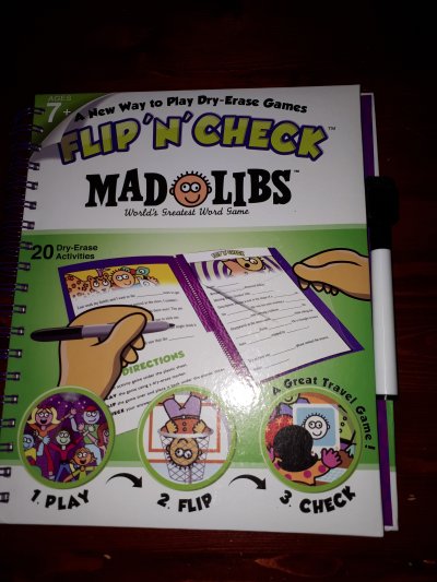 Flip N' Check Dry Erase Activity Game