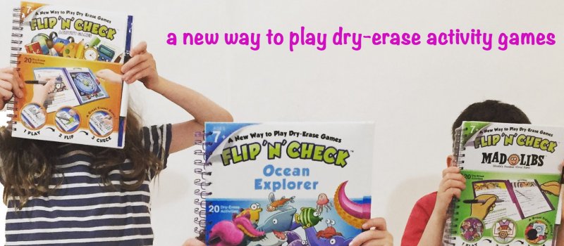 Flip N’ Check Activity Books