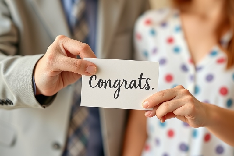 Congrats card