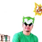 Sun-Staches novelty sunglasses