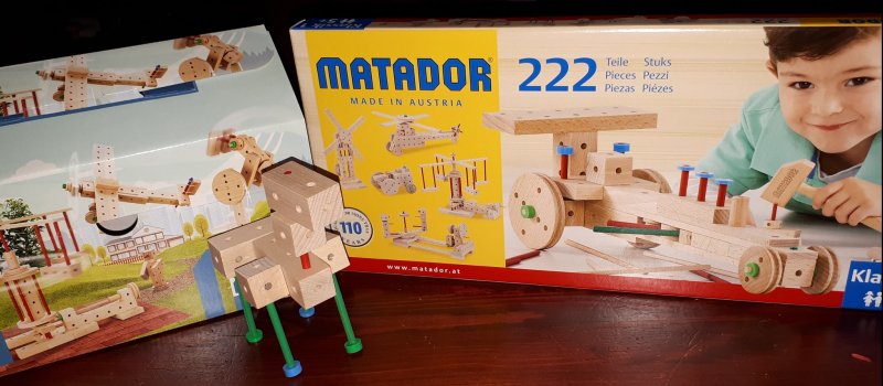 Matador wooden construction sets