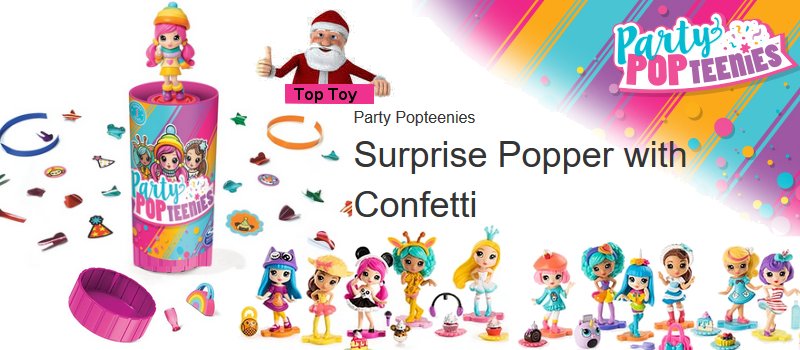 Party Popteenies from Spinmaster