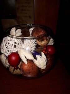potpourri for Christmas gifts.