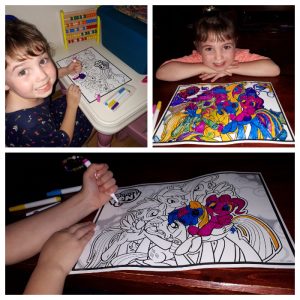 My Little Pony Coloring Cling