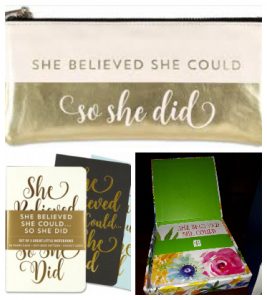 She Believed She Could, So She Did gifts