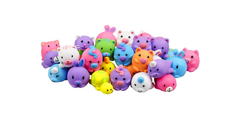 JigglyDoos jiggly miniature squishy characters