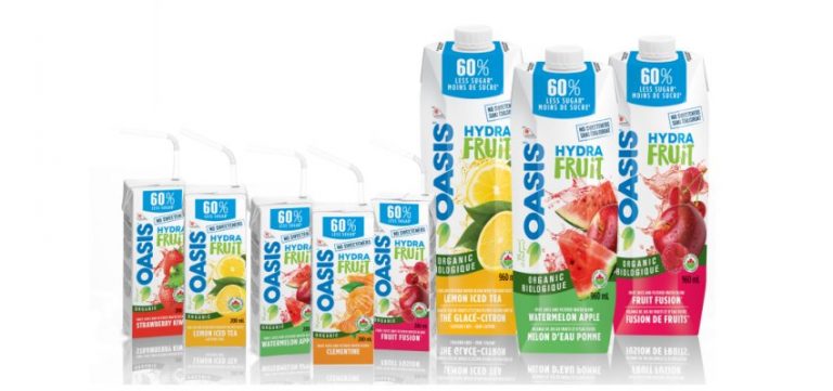 Oasis HydraFruit Organic beverages- A healthy choice