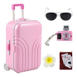 Barwa Travel Set Suitcase Pink