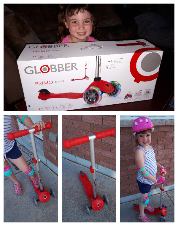 globber primo lights tri scooter