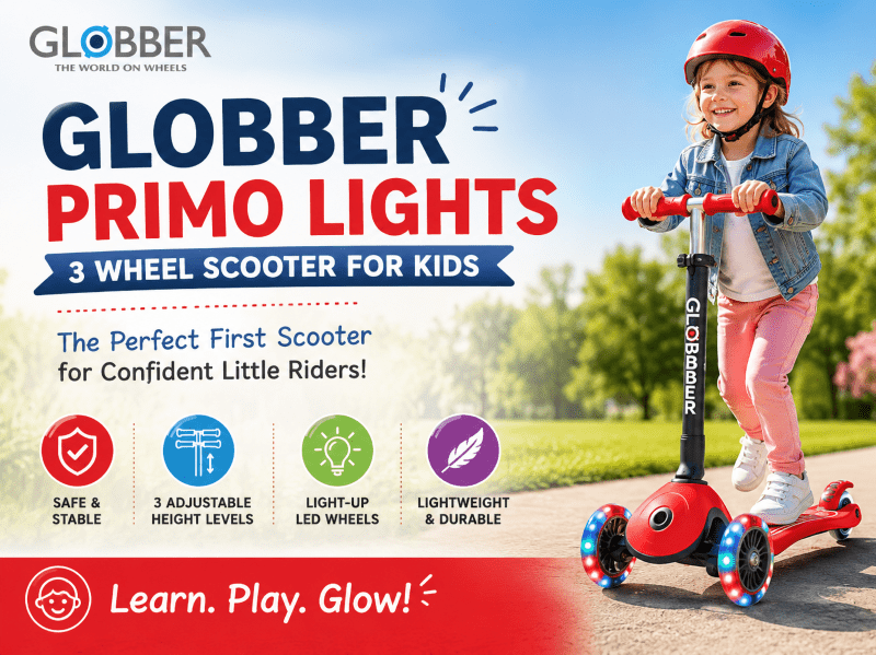 Globber Primo Lights 3 Wheel
