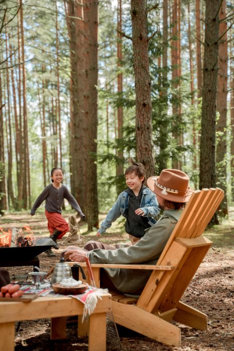 family camping